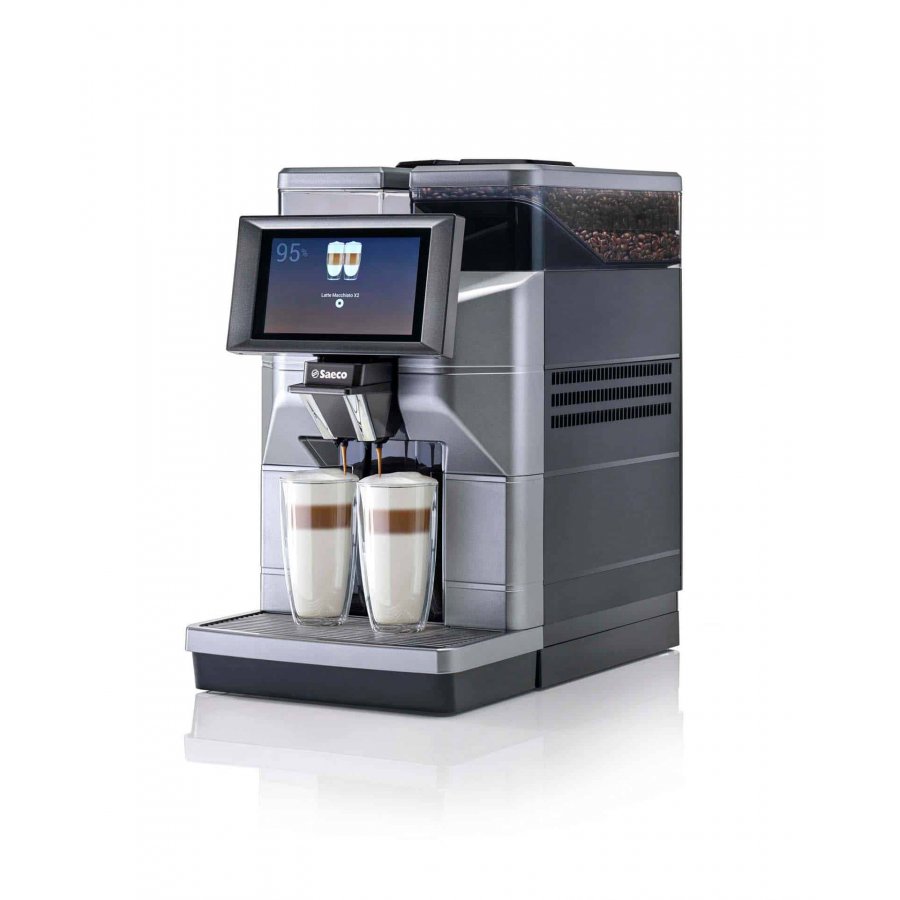 Saeco Magic M2 automatický kávovar pro přípravu cappuccina.