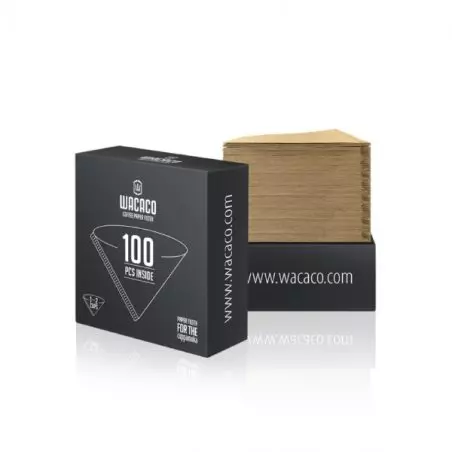 Papírové filtry do cestovního kávovaru Wacaco Cuppamoka. Balení obsahuje 100 ks.
