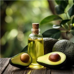 Lahvička esenciálního avokádového oleje od značky Pěstík s objemem 10 ml, ideální pro muže, 100% přírodní produkt.