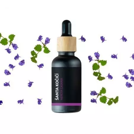 Esenciální olej Šanta kočičí od značky Pěstík v 10 ml balení vhodný pro jarní období.