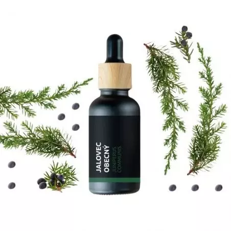 Esenciální olej Jalovec obecný od značky Pěstík, 100% přírodní, 10 ml, certifikace Wild harvested.