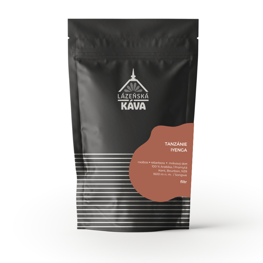 Káva Tanzánie – Iyenga AA/AB pražená na filtr.