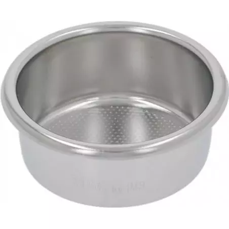 Košíček portafilteru Pesado 27,5 21 g, doporučená velikost tamperu 58 mm, ideální pro přesné dávkování kávy.