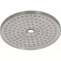 Stříbrné sítka a sprchová hlava od značky Pesado pro kávovary Nuova Simonelli, z řady Pesado Competition Shower Screen.