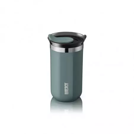 Cestovní termohrnek Wacaco Octaroma Lungo v modré barvě. Objem 300 ml.