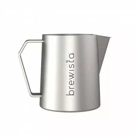 Matně stříbrná konvička Brewista Precision 720 ml.