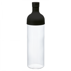 Černá láhev na ledový čaj Hario Filter-In Bottle. Objem 750 ml.
