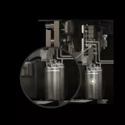 Profesionální automatický kávovar Dr. Coffee F2 Plus MDB. má dva nerezové bojlery. Profesionální automatický kávovar Dr. Coffee F2 Plus MDB. má dva nerezové bojlery.