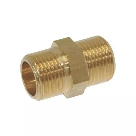 Spojka Nuova Simonelli Fitting 3/8M-3/8M INT M8 OT-57 USA 07300172, kompatibilní se kávovary Nuova Simonelli Appia I.