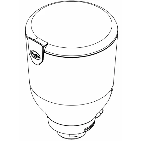 Náhradní zásobník na kávové boby Anfim Pratica s kapacitou 1,20 kg, kompatibilní s mlýnkem Anfim Pratica.