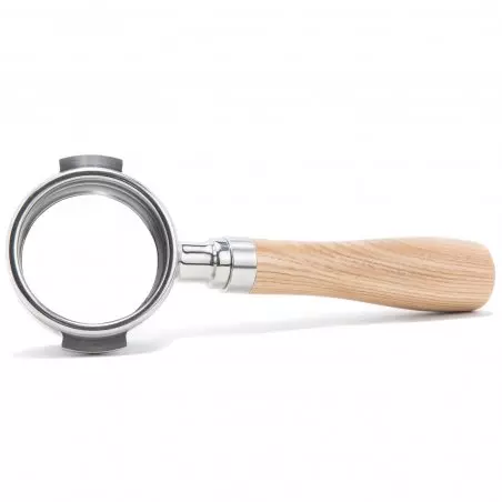 Portafilter Flair 58 s dřevěnou rukojetí.