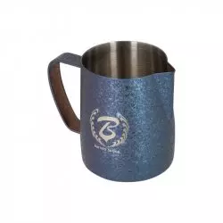 Konvička na mléko Barista Space Ice Grain Blue 350 ml.
