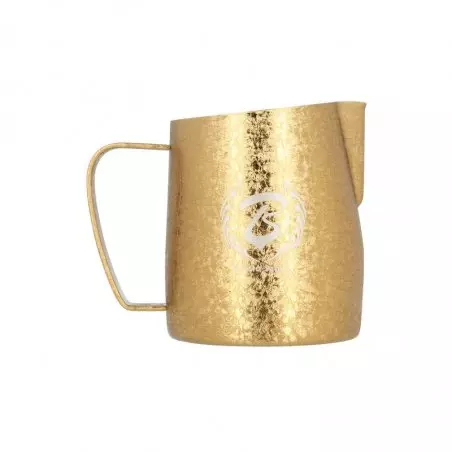 Konvička na šlehání mléka Barista Space Ice Grain Gold 450 ml.