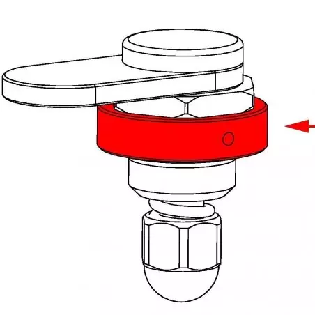 Náhradní bezpečnostní kroužek a těsnění pro kávovary 9Barista.