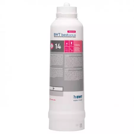 Mineralizační filtr pro reverzní osmózu BWT Bestaqua 14 Premium.