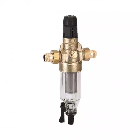 Filtr na vodu BWT Protector Mini HWS C/R ½“ s minimálním vstupním tlakem 2 bar, ideální pro domácí použití.