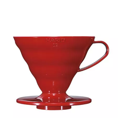 Dripper Hario V60-02 plastový červený