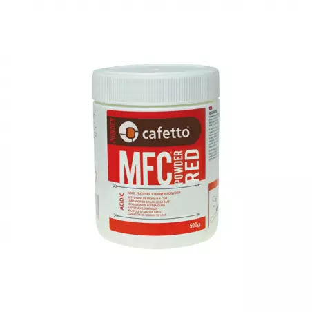Odvápňovací prášek Cafetto MFC Powder Red, balení obsahuje 500 g.