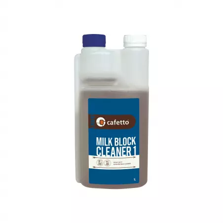 Čistič Cafetto Milk Block Cleaner 1 pro odblokování ucpaných mléčných cest.