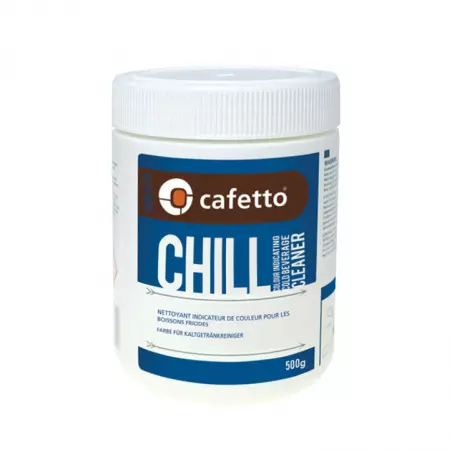 Čistič vodního kamene v prášku Cafetto Chill. Balení obsahuje 500 g.