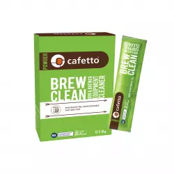Čistící prášek Brew Clean. Balení obsahuje 12 sáčků po 10 gramech.
