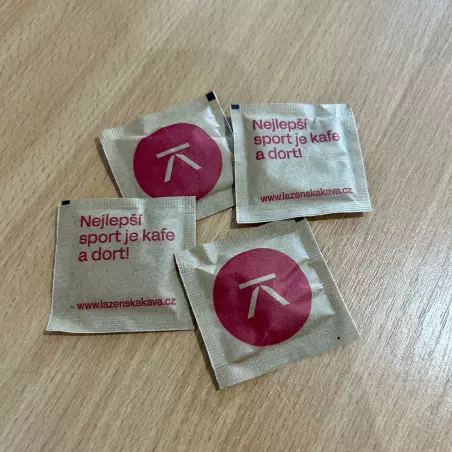 Balíček cukru třtinový od Lázeňská káva, 1000 ks.