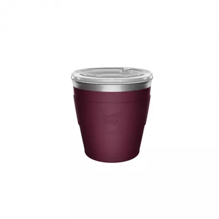 Malý termohrnek KeepCup Thermal Quicksip MERLOT o objemu 177 ml.