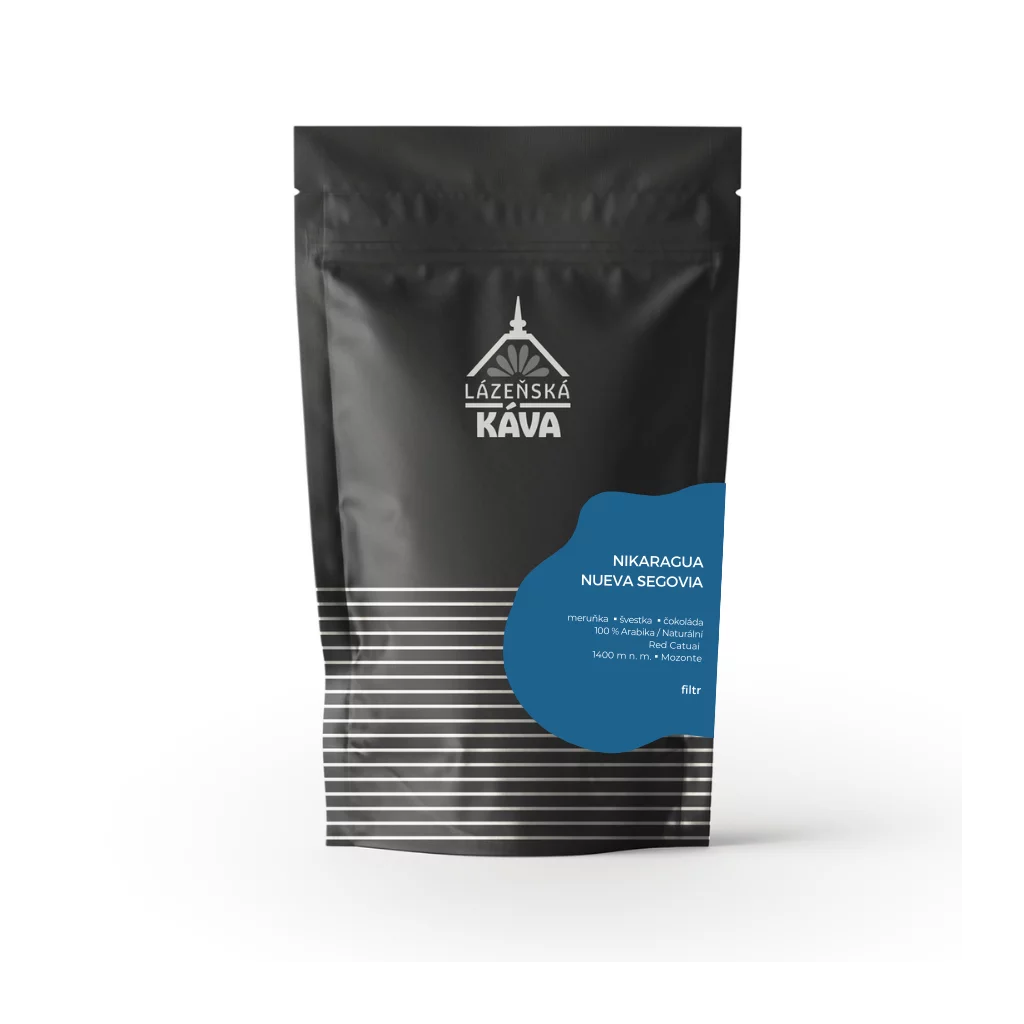 Výběrová káva Nikaragua Nueva Segovia pražená na filtr.