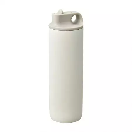Elegantní bílá termoska Kinto Active o objemu 800 ml, ideální na cestování.