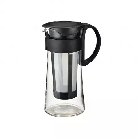 Hario Mizudashi Cold Brew láhev 600 ml v černé barvě.