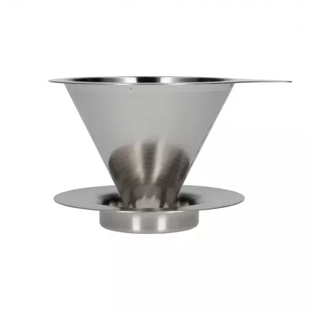 Hario Double Mesh Metal Dripper V60-01.
