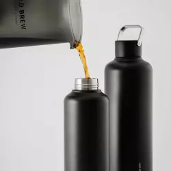 Černá minimalistická termoska Goat Story Omni termoska 1000 ml.