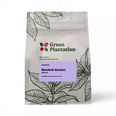 Indonesia Barokah Kerinci od značky Green Plantation je zrnková káva určená na přípravu v Clever Dripperu, kterou si oblíbíte pro její bohatou chuť a aroma.