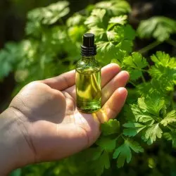BIO Petržel je 100% přírodní esenciální olej od značky Green Plantation, který nabízí kořeněnou vůni.
