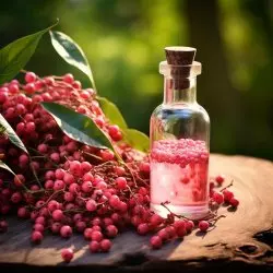 BIO Růžový pepř je 100% přírodní esenciální olej o objemu 10 ml značky Green Plantation, který se vyznačuje bylinnou vůní.