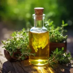 BIO Tymián je 100% přírodní esenciální olej od značky Green Plantation, ideální pro letní osvěžení a aromaterapii.