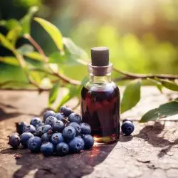 Lahvička esenciálního oleje Acai berry od Pěstík o objemu 10 ml s certifikací z udržitelného zemědělství.