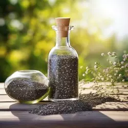 BIO Chia je 100% přírodní nosný olej od značky Green Plantation, který má zklidňující účinek, ideální pro péči o pokožku.