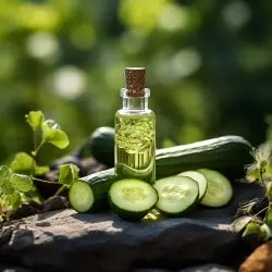 BIO Okurka od značky Green Plantation je 100% přírodní nosný olej, který je ideální pro použití při akné.