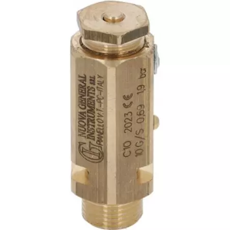 Přetlakový ventil 1.9bar je bezpečnostní prvek kompatibilní s kávovary značky Rancilio. Tento ventil zajišťuje správnou funkci a bezpečnost při používání.