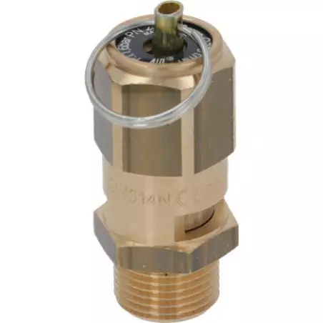 Přetlakový ventil s tlakem 1.6 bar a závitem 3/8 je ideální pro zajištění bezpečnosti v různých provozech.