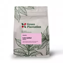Zrnková káva Kolumbia Luis Anibal od značky Green Plantation je ideální pro přípravu pomocí metody Hario V60, která zvýrazní její jedinečné chutě a aroma.