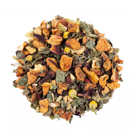 BIO Relax je bylinný čaj značky Green Plantation, který je dodáván ve formě zlomkového čaje pro snadnou přípravu a požitek.