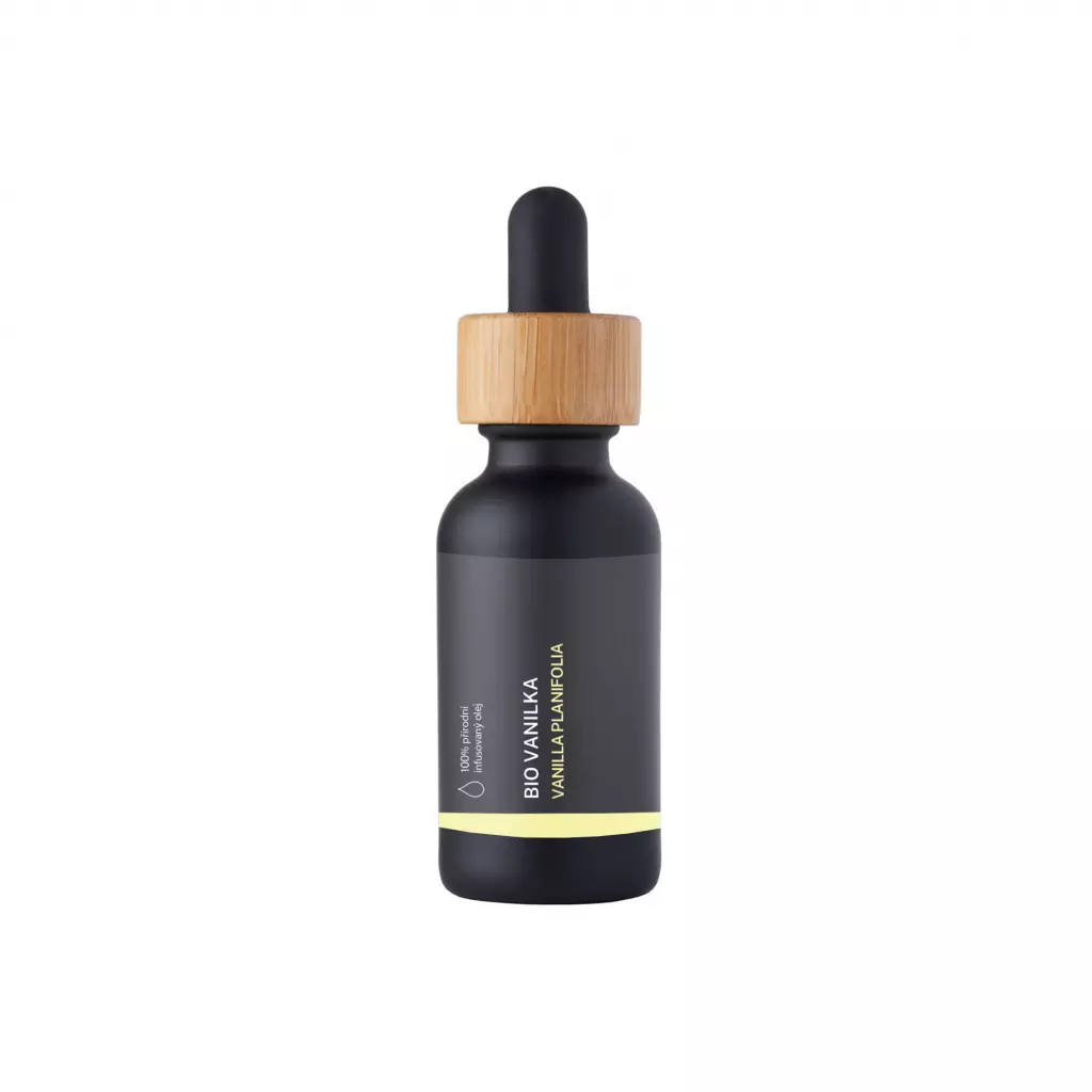 BIO Vanilka je 100% přírodní infusovaný olej o objemu 10 ml od značky Green Plantation, který vyniká hřejivou vůní.