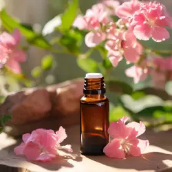 BIO Pelargonie je 100% přírodní esenciální olej od značky Green Plantation s objemem 10 ml, ideální pro aromaterapii a vytvoření uklidňující atmosféry.