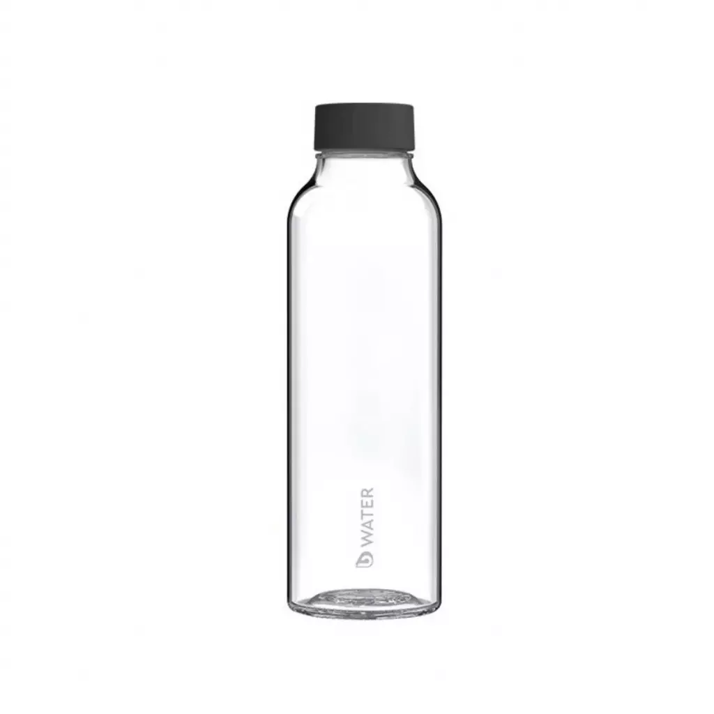 Skleněná láhev na vodu BWT o objemu 1,1 l kombinuje elegantní design s praktičností pro každodenní používání. Skleněná láhev na vodu BWT o objemu 1,1 l kombinuje elegantní design s praktičností pro každodenní používání.