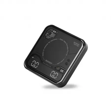 Digitální váha BooKoo Themis Mini Scale je ideální pomůckou pro milovníky kávy, vyrobená z kvalitního hliníku pro dlouhou životnost.