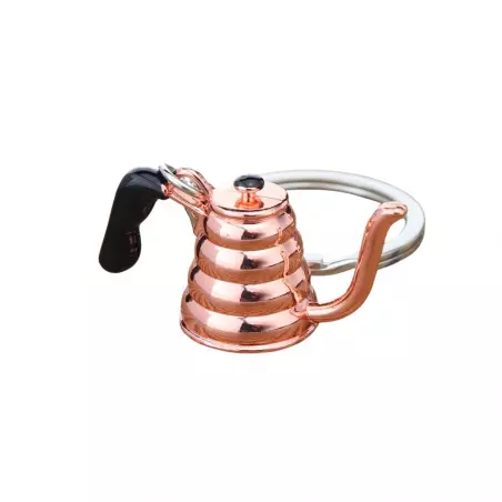 Přívěsek na klíče ve tvaru růžové konvice od značky Coffea je skvělým dárkem pro milovníky kávy.