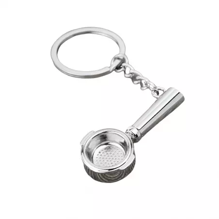 Stříbrný přívěsek na klíče Coffea je skvělým dárkem pro milovníky kávy, který dodá styl vašim klíčům.