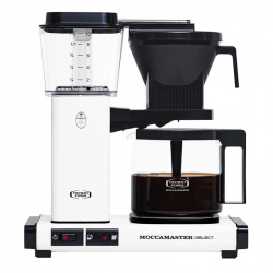 Moccamaster KBG Select Matt White - Prémiový překapávač kávy